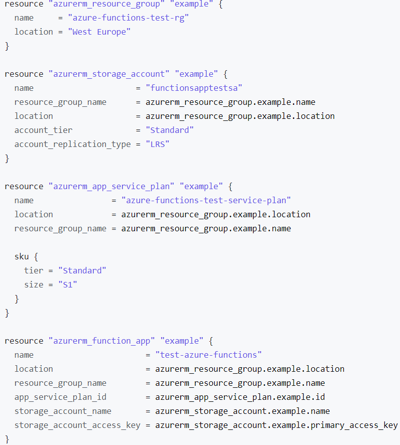 Creating an Azure Function 